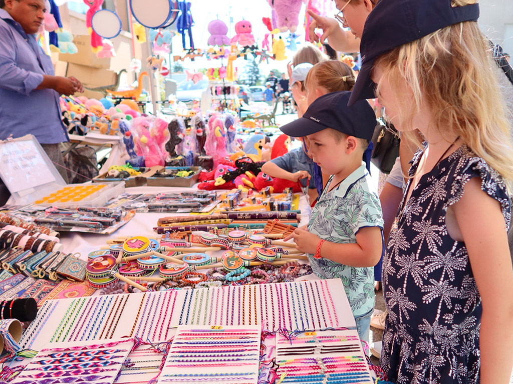 Frankreich hat viele große Märkte