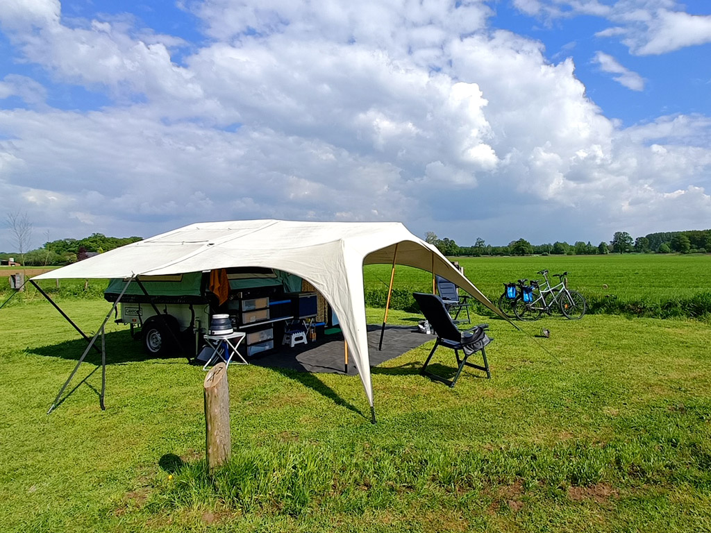 Eine blaue Campooz Limited Edition