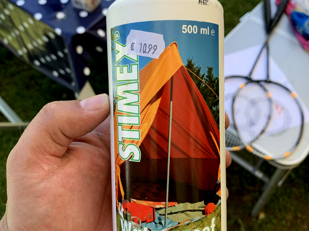 wie Sie Ihr Zelt imprägnieren