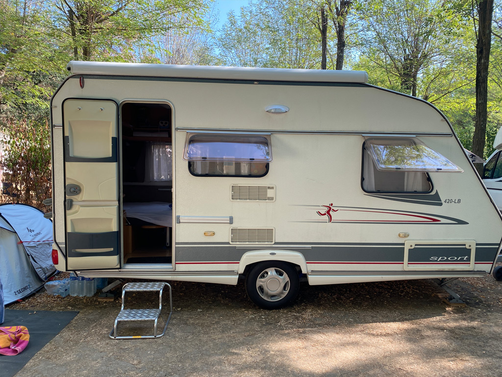 Vorzelt meines Wohnwagens