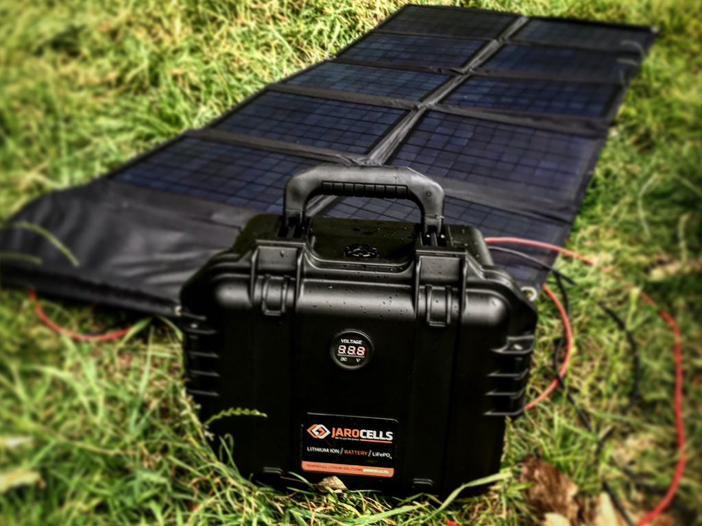 Eine tragbare Lithium-Batterie