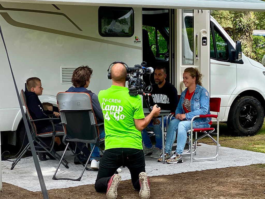 Camping im Rahmen des Camp-to-go-Programms