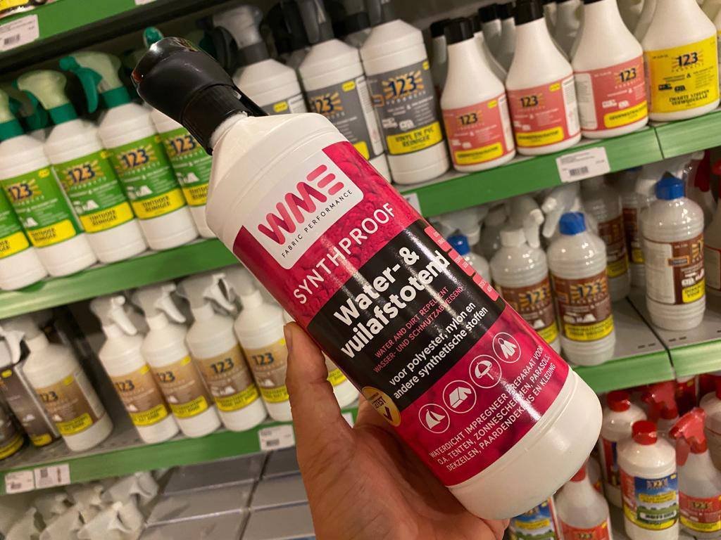 Mittel zur Imprägnierung Ihres Zeltes