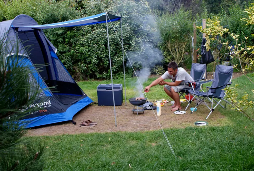 Camping im Herbst