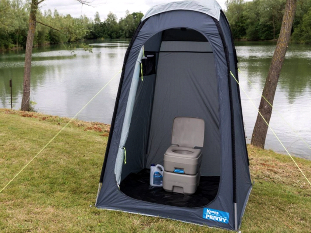 Chemische Toilette für Camping