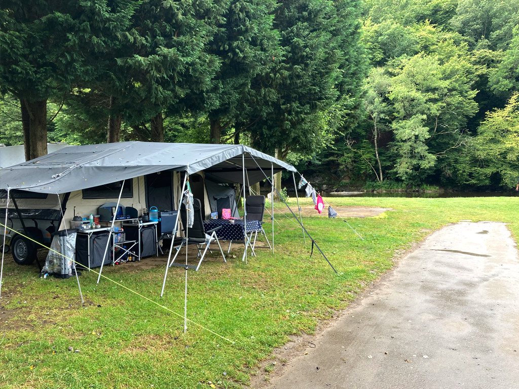 Ein schöner Campingplatz