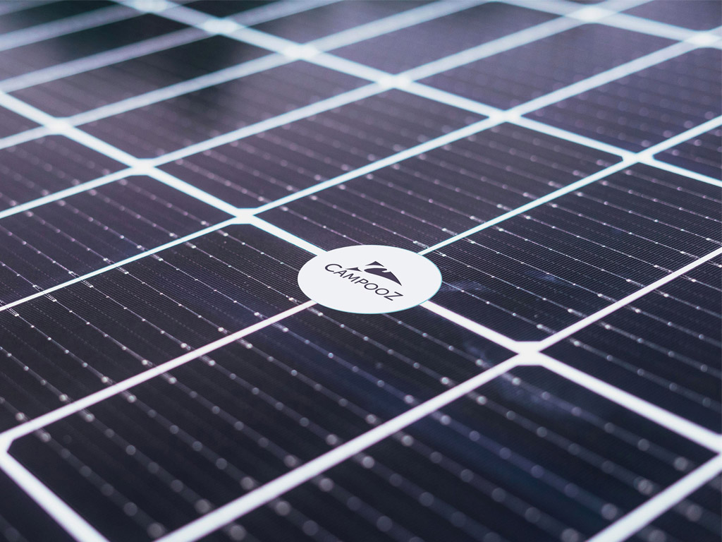 Sonnenkollektoren für Ihr campooz-Anhängerzelt