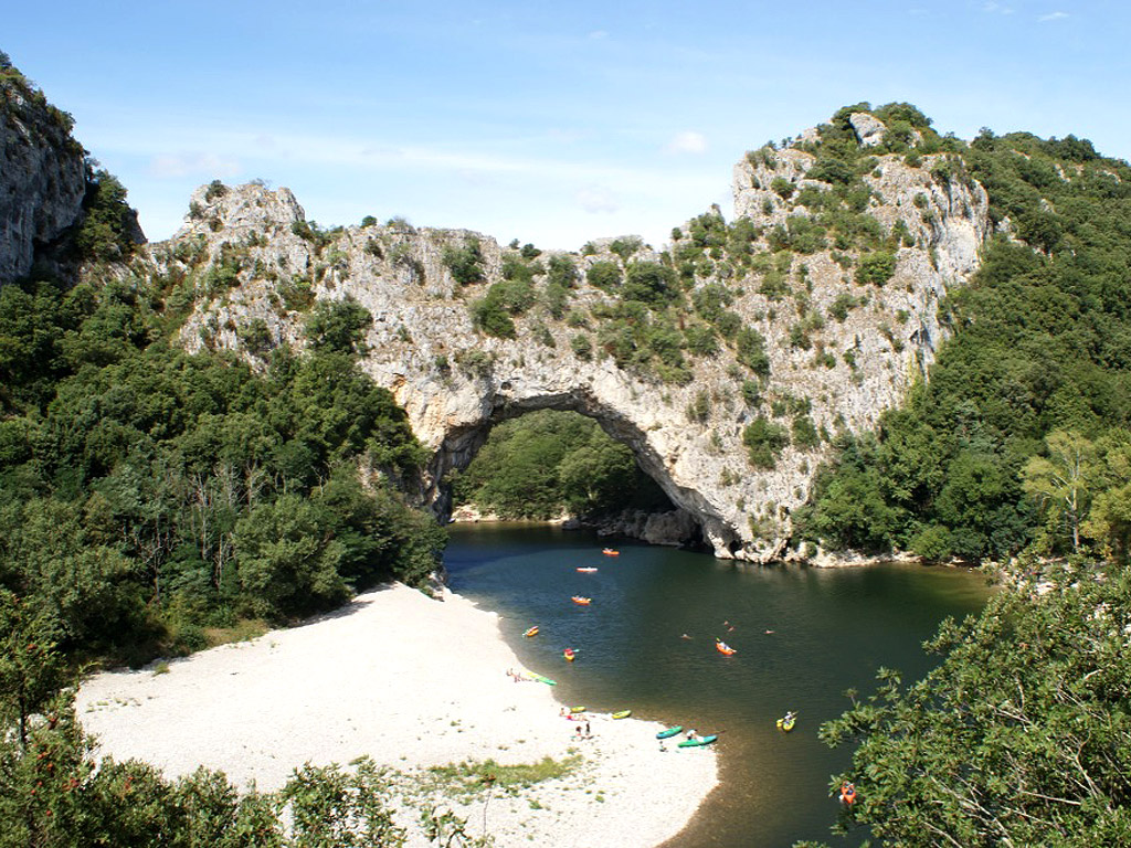 Die Natur in Frankreich ist großartig