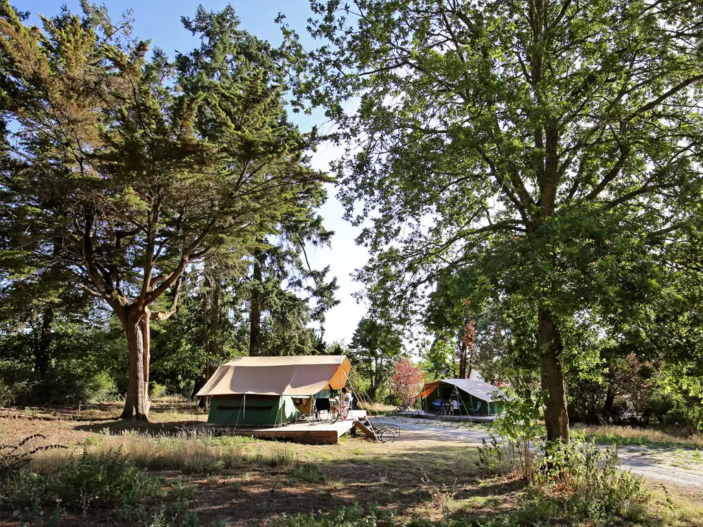 Campingplatz mit französischem Charme in der Nähe der UNESCO-Welterbestadt Angers