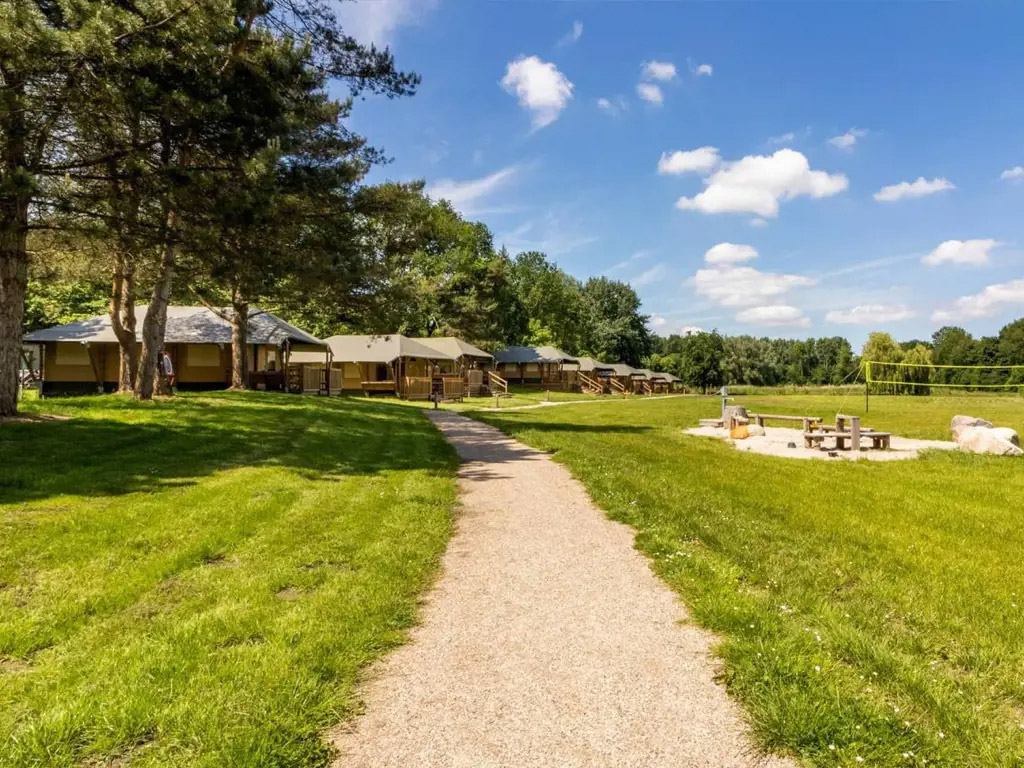 Flucht zum Glamping