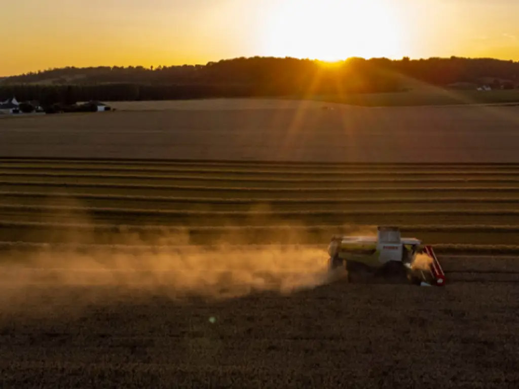 Camping auf einem Bauernhof in Frankreich