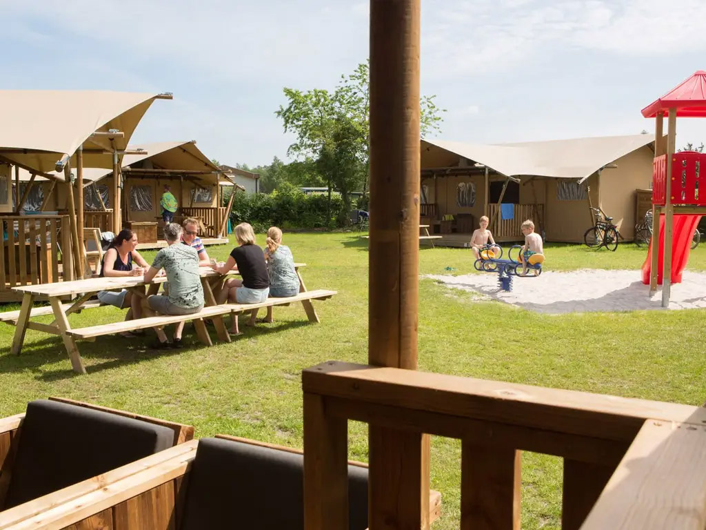 Camping auf Camping 't Veld über Pfingsten oder Himmelfahrt