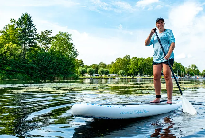 Nimm deinen Sup zum Campingplatz mit!