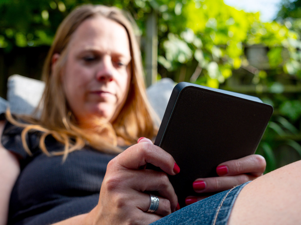 Ein E-Reader fürs Camping