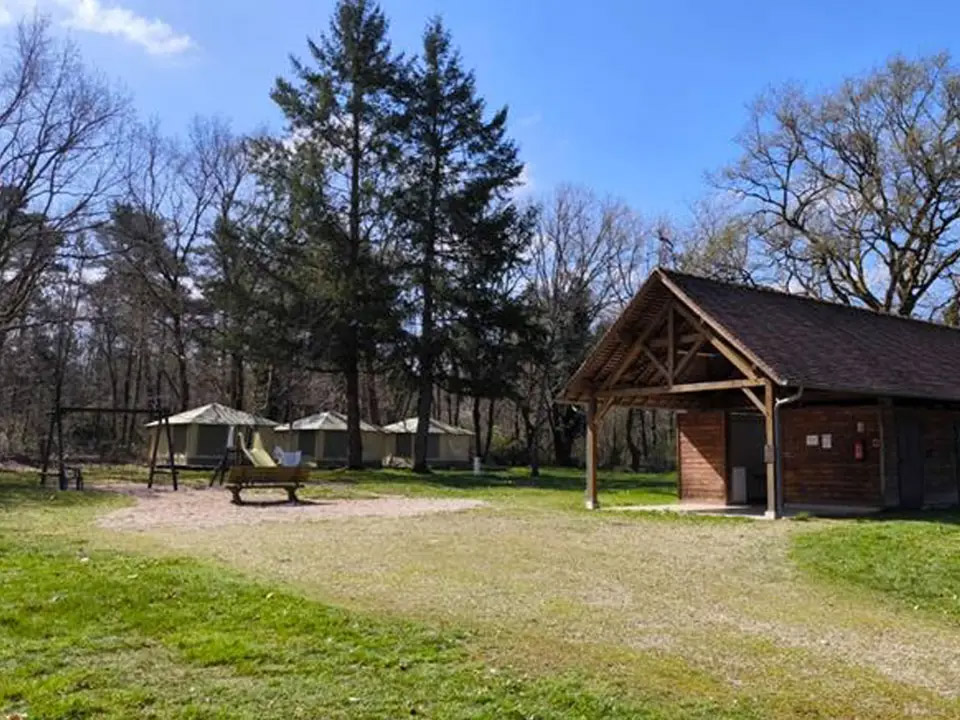 Schöner Durchgangscampingplatz in der Region Sologne&nbsp;