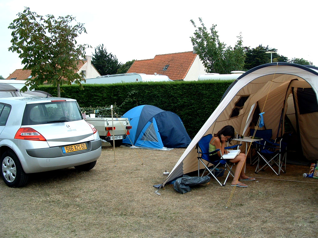 Camping in der Bretagne in Frankreich