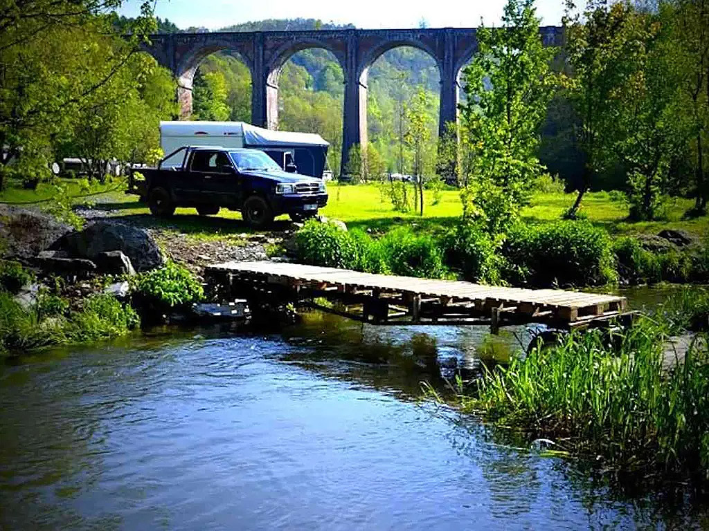 Camping im Stil vergangener Zeiten