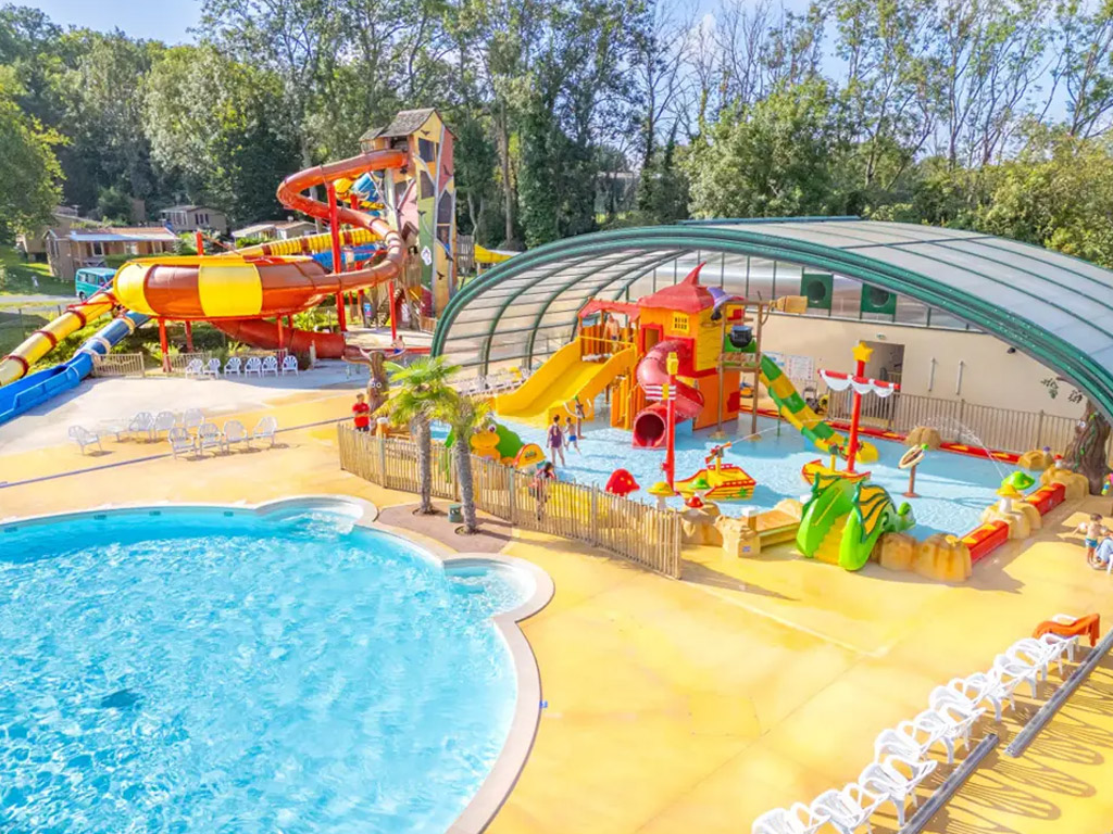 Mit einem brandneuen Mega-Wasserpark auf dem Campingplatz