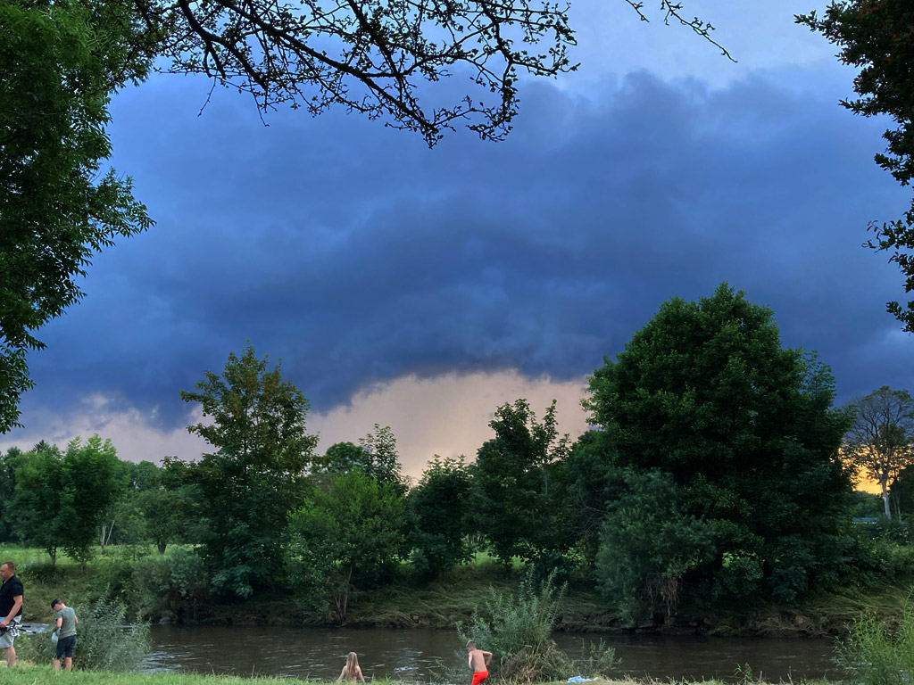 Kommt schlechtes Wetter?