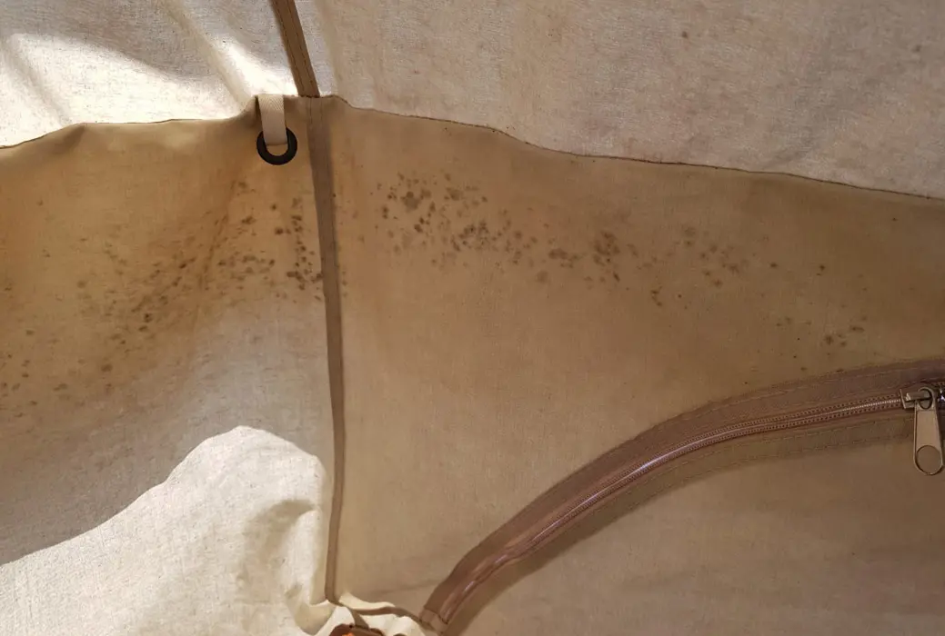 Schimmel in Ihrem Zeltstoff