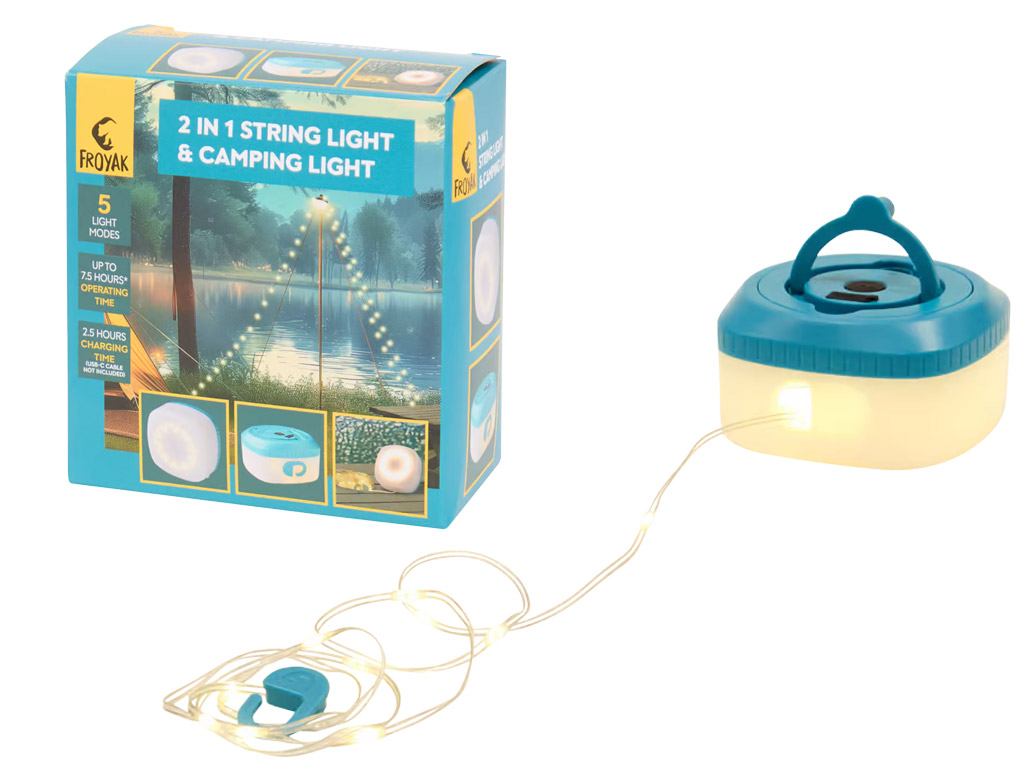 Lichterkette für Camping von Action