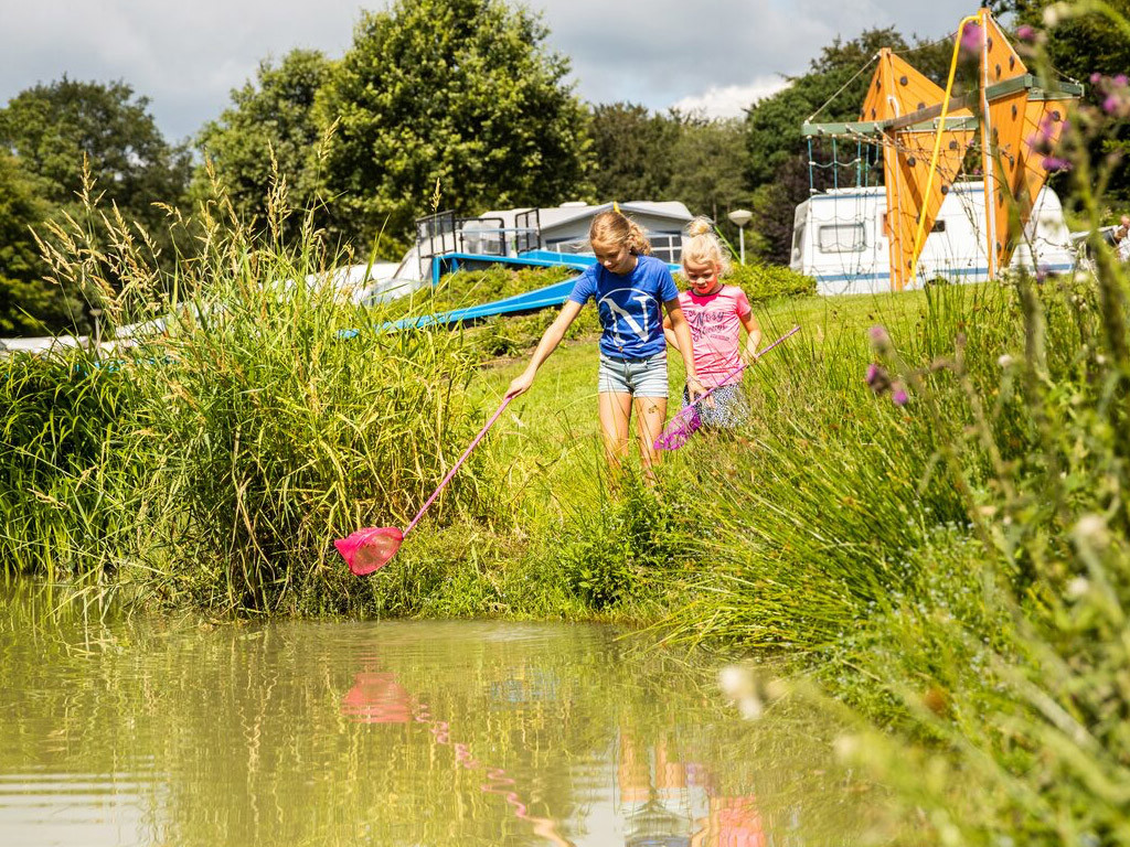 Angeln vom Campingplatz aus in den Niederlanden