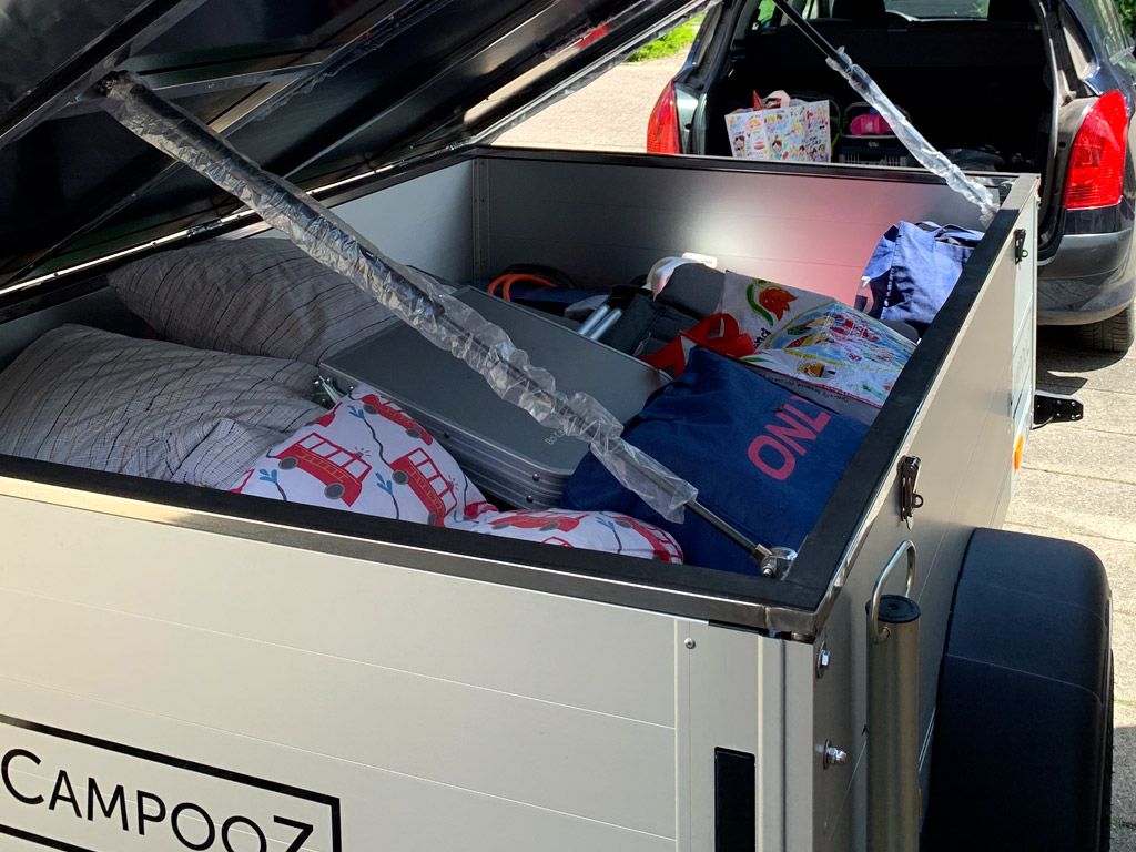 Überwintern Sie Ihr Anhängerzelt