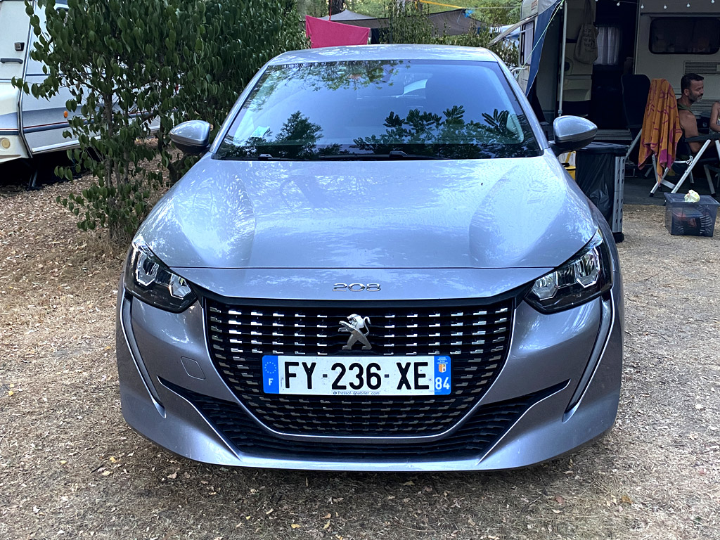 Unser Leihwagen im Urlaub