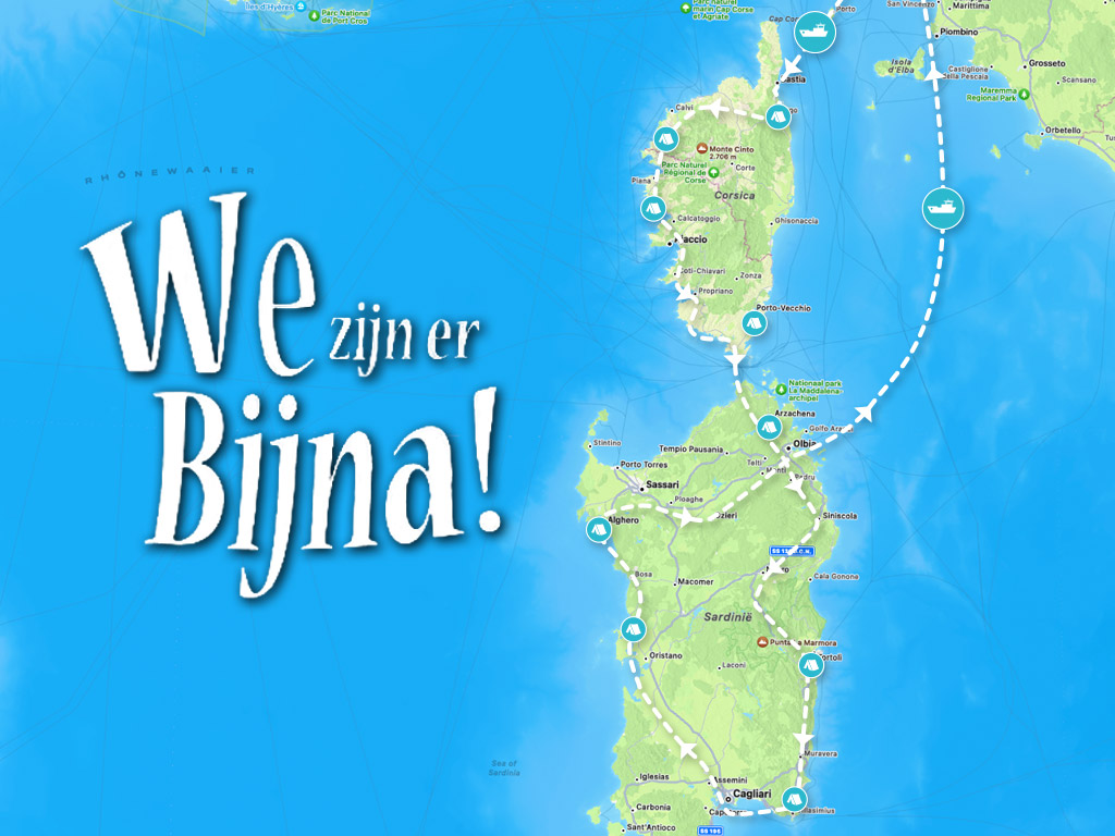 Die Route "Wir sind fast da 2023