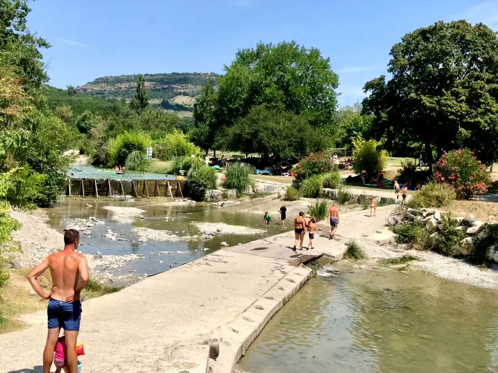 Besonderer Ort für Familien mit kleinen Kindern in der französischen Ardeche