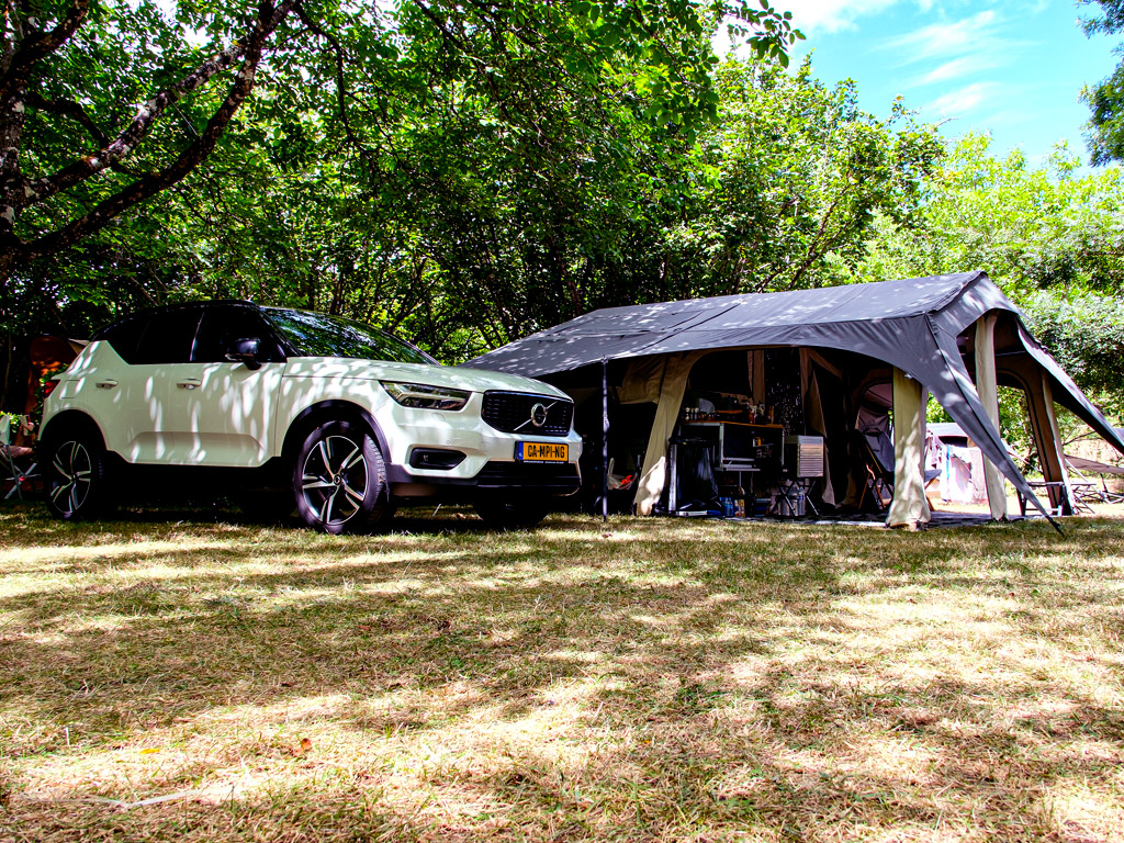 Elektrisches Fahren und Camping