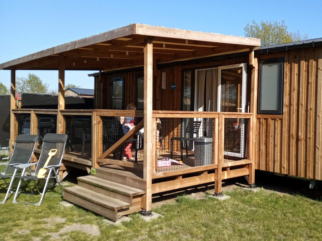 Unsere Unterkunft auf Fairy Tale Camping