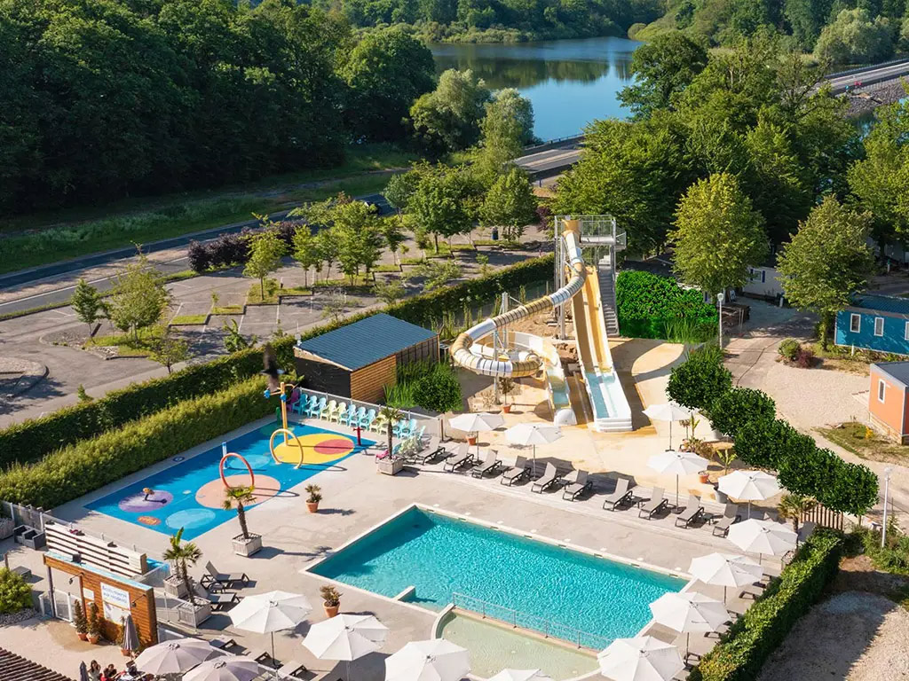 Zelten mit Jugendlichen am Lac du Der in Frankreich