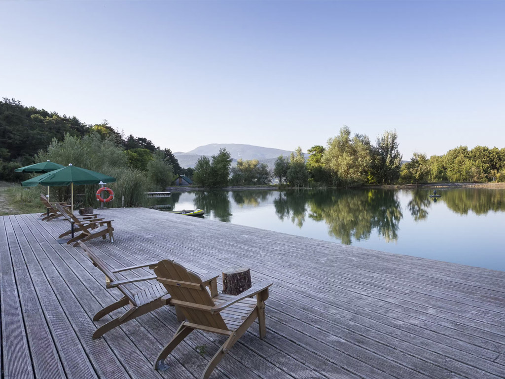 Camping Huttopia Village Dieulefit 2