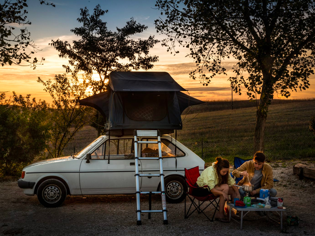 Ein Campingurlaub in Norwegen mit einem Dachzelt