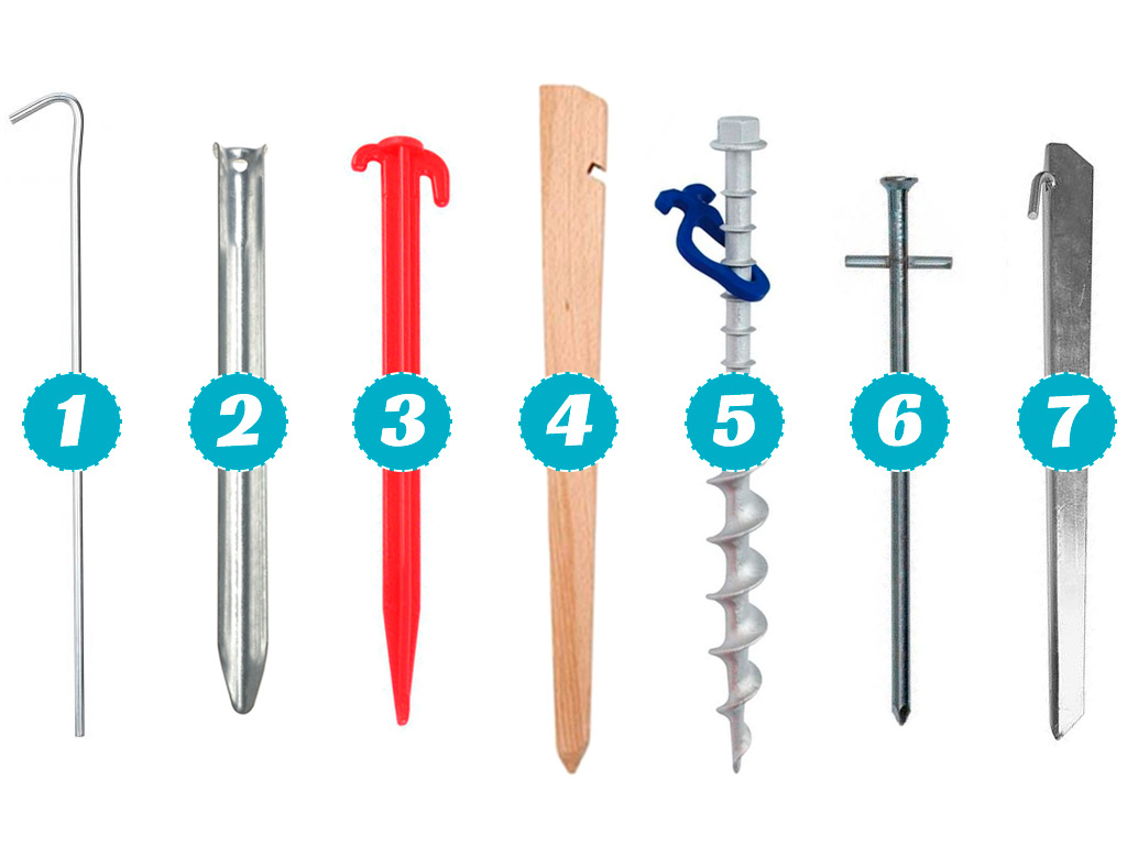 Welche Pflöcke gibt es?